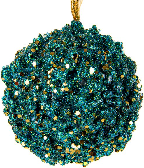 Купити Ялинкова іграшка Lefard Куля 10 см (66-173) - Фото 1 Ялинкова іграшка Lefard Куля 10 см (66-173) - Фото 1