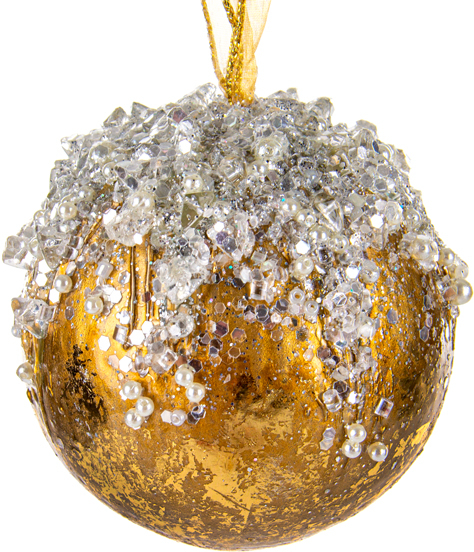 Купити Ялинкова іграшка Lefard Куля 12 см (66-190) - Фото 1 Ялинкова іграшка Lefard Куля 12 см (66-190) - Фото 1