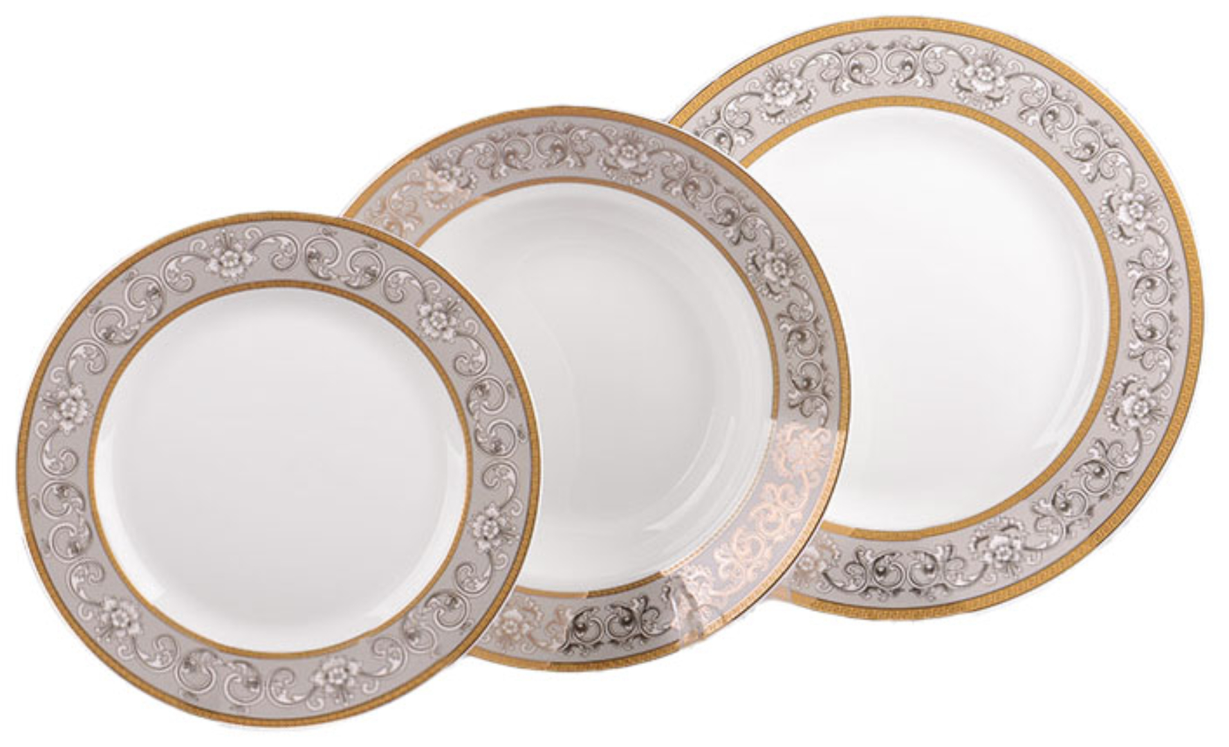 Купити Набір тарілок Lefard Оксамит 18 пр. (440-041-2) - Фото 1 Набір тарілок Lefard Оксамит 18 пр. (440-041-2) - Фото 1