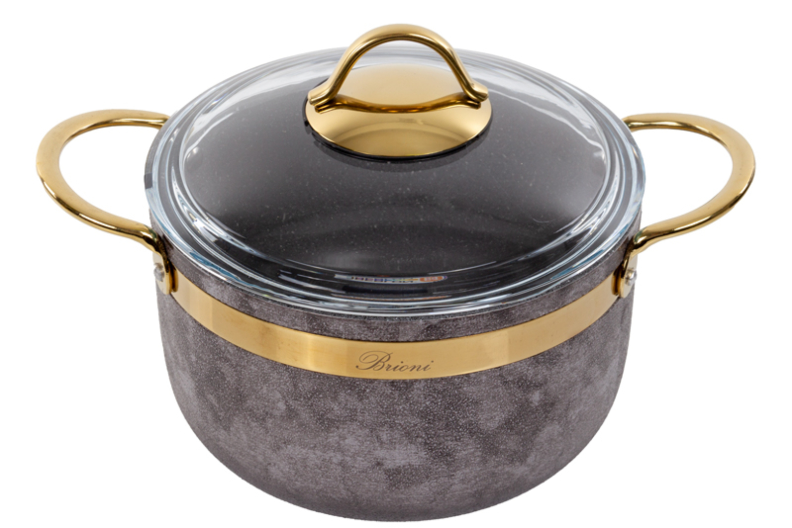 Кастрюля Brioni Royal Stone Sandstone gold 3 л (764-039) - Фото 1