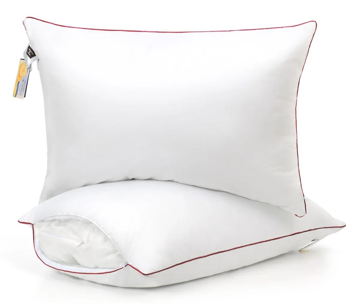 Подушка стандартна MirSon De Luxe №631 з евкаліптом Середня 70х70 (2200000852540) - Фото 1