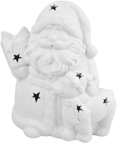 Купити Декор New Year Lefard Дід мороз з оленем з підсвічуванням 16 см (919-263) - Фото 1 Декор New Year Lefard Дід мороз з оленем з підсвічуванням 16 см (919-263) - Фото 1