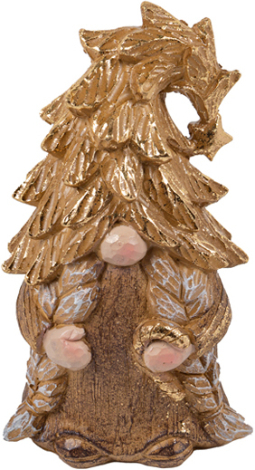 Декор New Year Lefard Лісовичок 9.5х8.5х16.5 см (919-386) - Фото 1