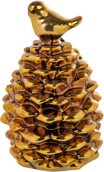 Декор New Year Lefard Шишка 15х9х9 см (947-059) - Фото 1