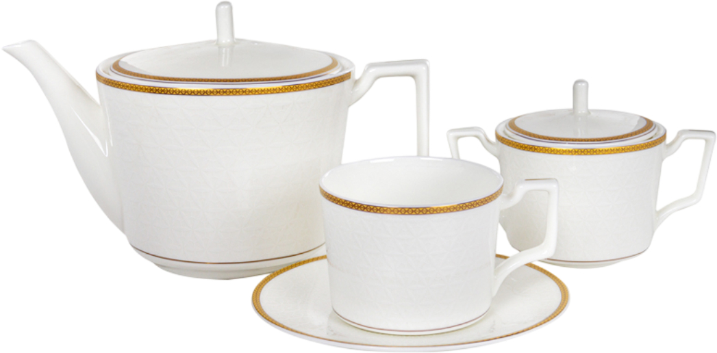 Сервиз чайный Lefard Magnat 295 мл 14 пр. (440-126) - Фото 1