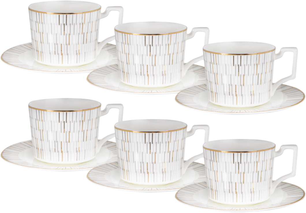 Сервиз чайный Lefard Stella 295 мл 12 пр. (440-130) - Фото 1