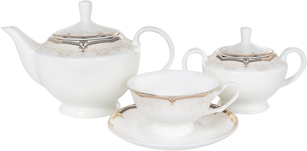 Сервиз чайный Lefard Regnum 220 мл 14 пр. (440-132) - Фото 1