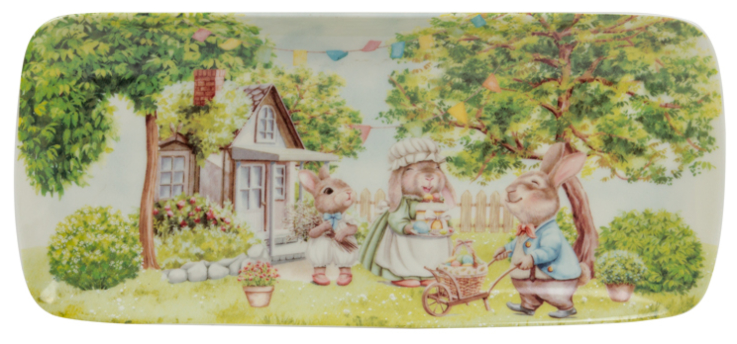 Блюдо Lefard Кроличьи истории 26 см (924-870) - Фото 1