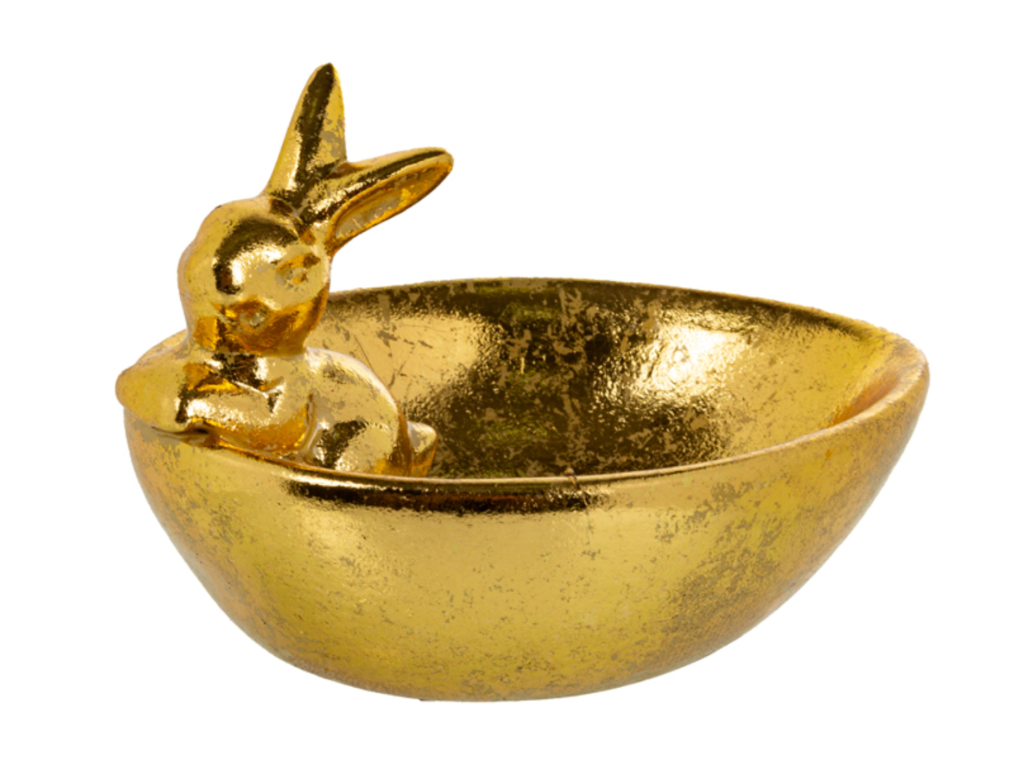 Блюдо Lefard Золотой кролик 14.8х11.8х10.5 см (947-042) - Фото 1