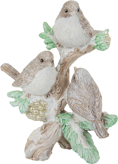 Декор New Year Lefard Пташки 11х14 см (192-283) - Фото 1