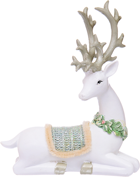 Декор New Year Lefard Олень 14х18 см (191-008) - Фото 1