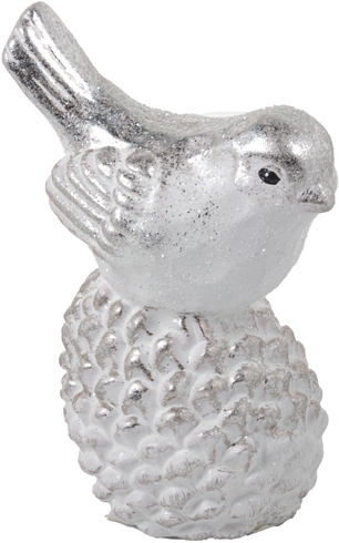 Купити Декор New Year Lefard Пташка на шишці 10х7,5х15,5 см (919-413) - Фото 1 Декор New Year Lefard Пташка на шишці 10х7,5х15,5 см (919-413) - Фото 1