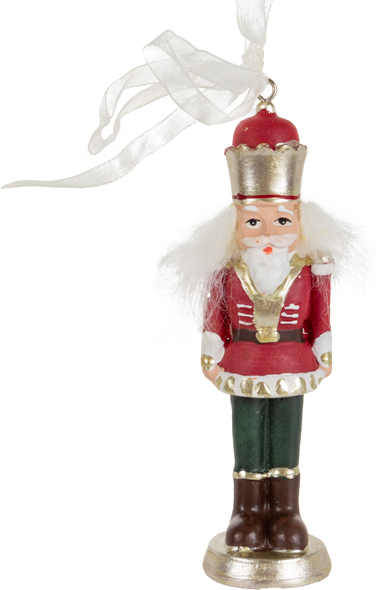 Декор підвіска New Year Lefard Лускунчик 12 см (191-056) - Фото 1