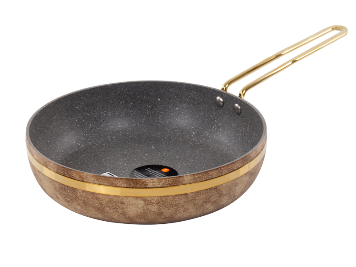 Купить Сковорода универсальная Brioni Royal Stone Ti̇gereye Gold 24x6 см (764-048) - Фото 1 Сковорода универсальная Brioni Royal Stone Ti̇gereye Gold 24x6 см (764-048) - Фото 1