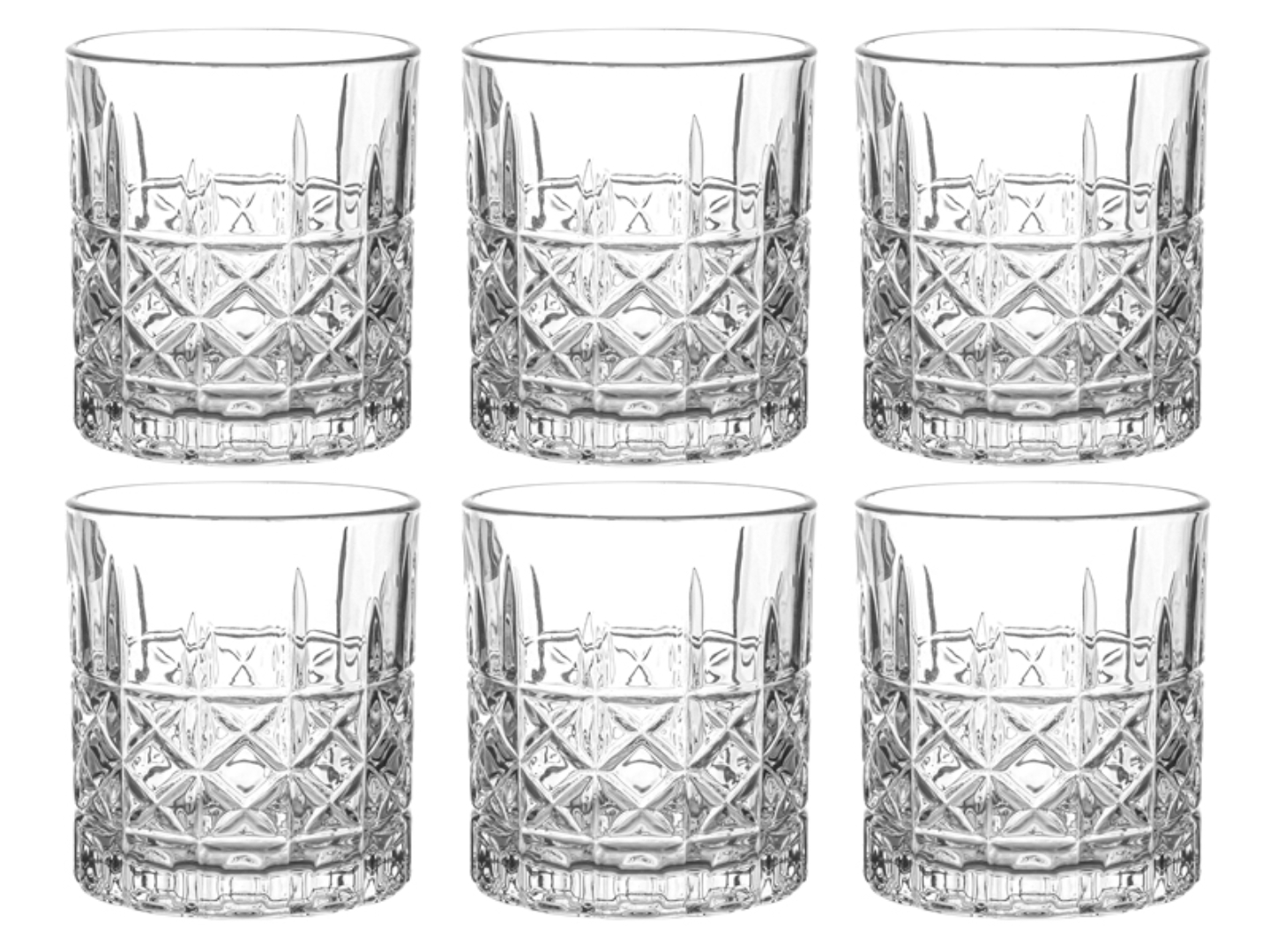 Набір склянок LeGlass 6 шт. 330 мл (600-002)