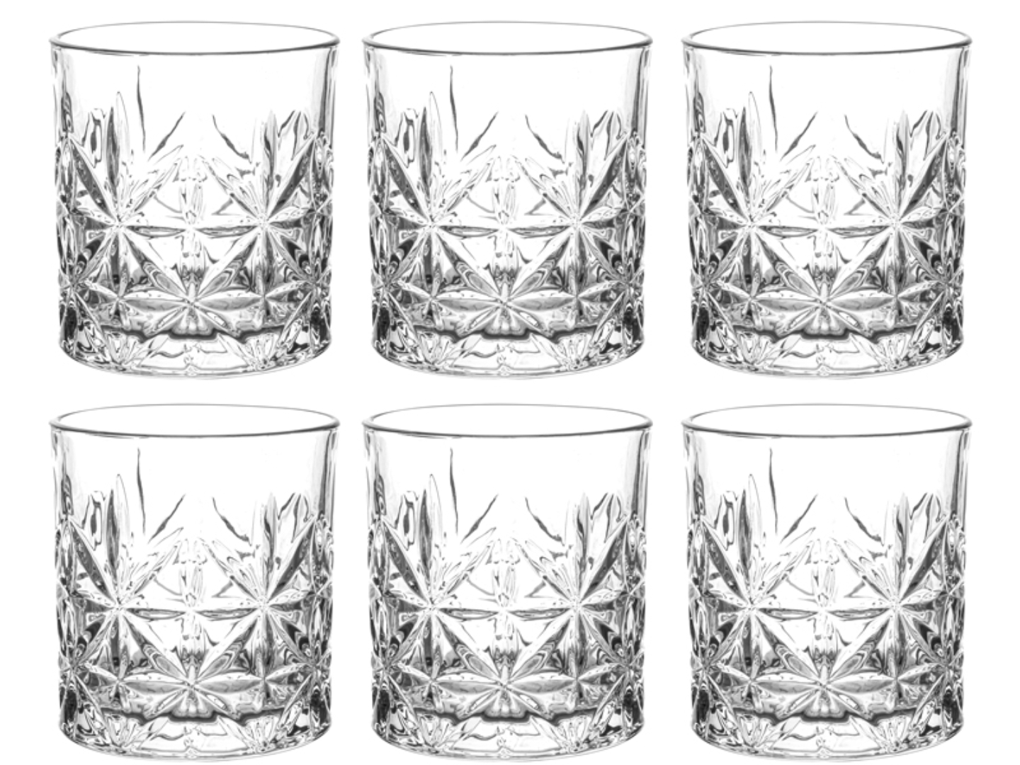 Набір склянок LeGlass 6 шт. 330 мл (600-003)