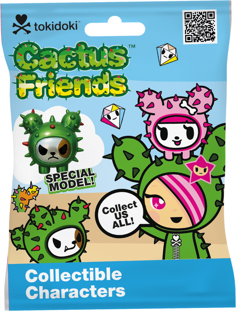 Игровая фигурка-сюрприз Cool Things серии Tokidoki - КАКТУСОВЫЕ ДРУЗЬЯ в ассортименте (TK020) - Фото 1