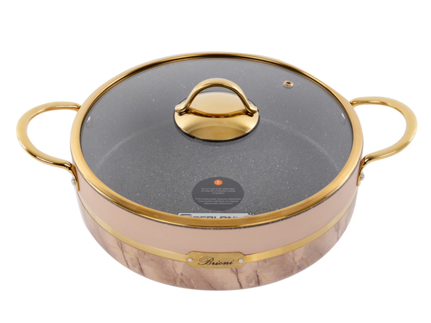 Купити Сотейник Brioni Selection Plus Biege 26 см (764-057) - Фото 1 Сотейник Brioni Selection Plus Biege 26 см (764-057) - Фото 1