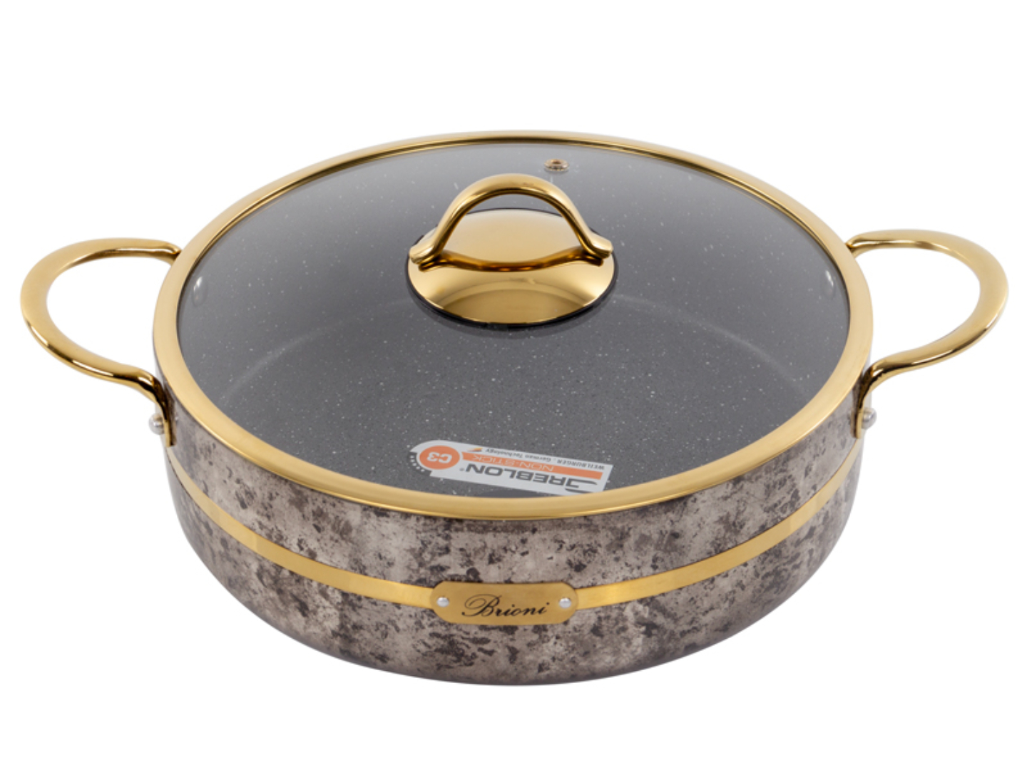 Купити Сотейник Brioni Selection Cream 26 см (764-064) - Фото 1 Сотейник Brioni Selection Cream 26 см (764-064) - Фото 1