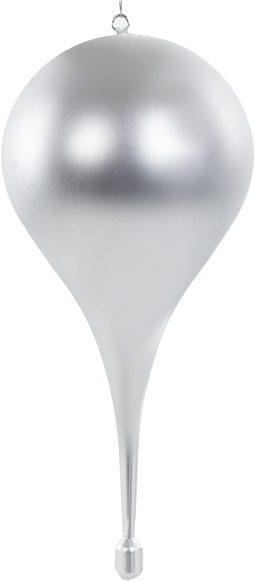 Купити Декор підвіска New Year Lefard 30 см срібло (822-068) - Фото 1 Декор підвіска New Year Lefard 30 см срібло (822-068) - Фото 1