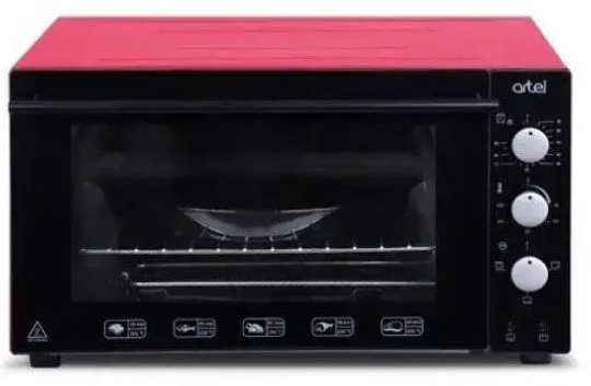 Печь электрическая ARTEL MD 4218 L Black-Black-Red - Фото 1