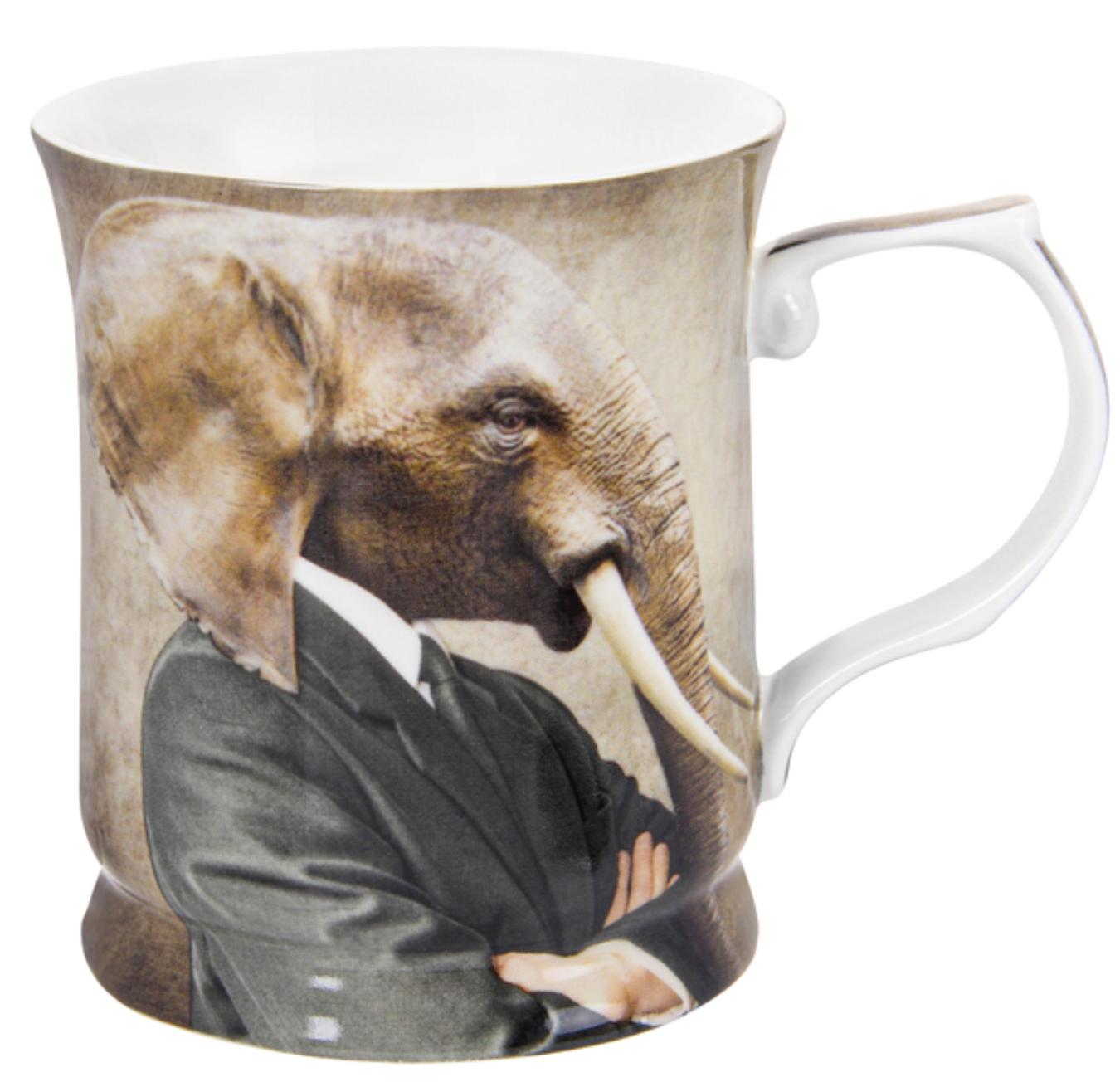 Купить Чашка Lefard Слон 400 мл (924-624) - Фото 1 Чашка Lefard Слон 400 мл (924-624) - Фото 1