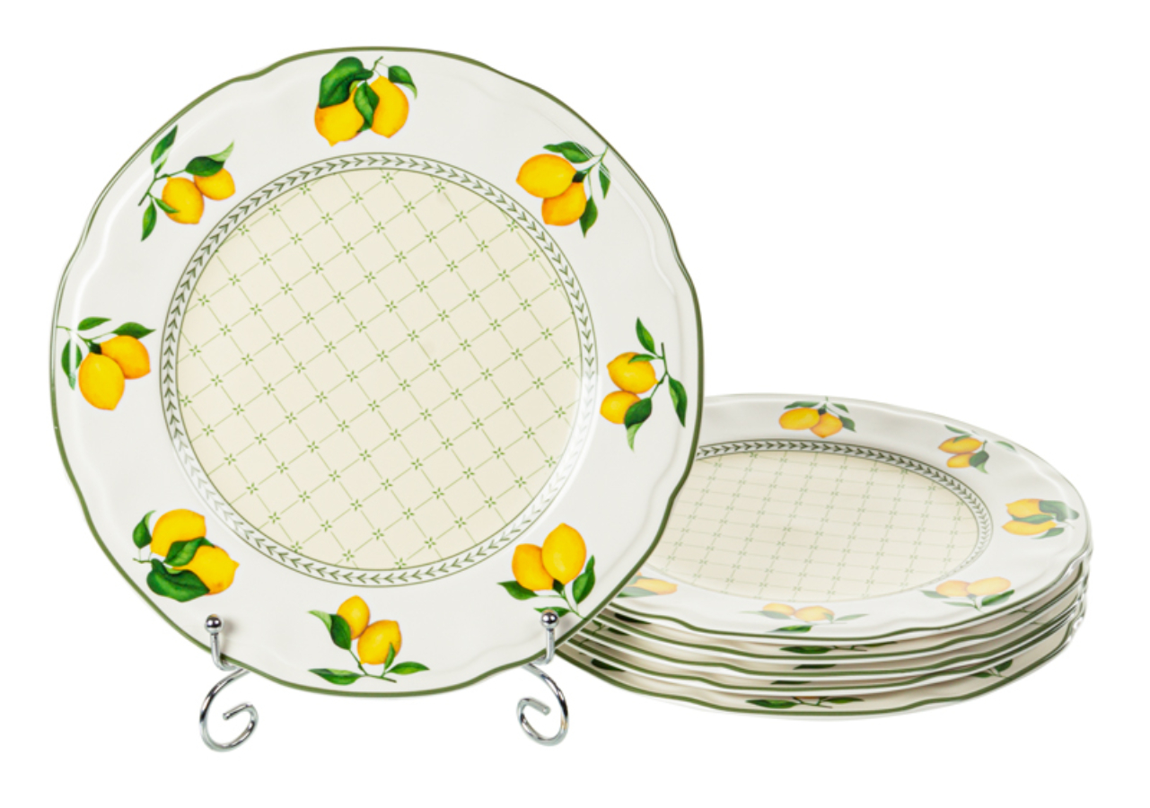 Набор тарелок Lefard Амальфи 6 шт. 27 см (922-087) - Фото 1