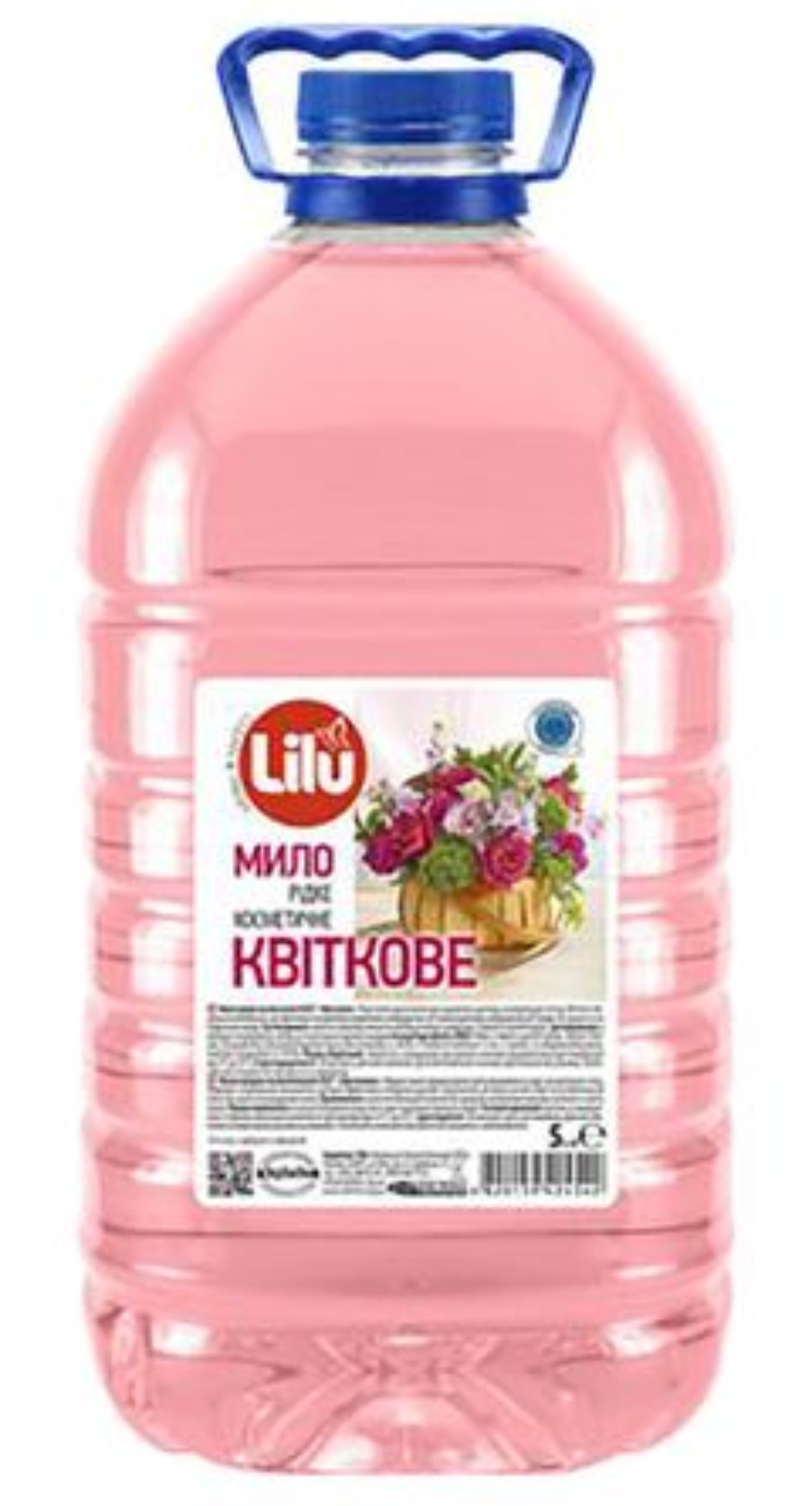 Жидкое мыло для рук LILU Цветочное, 5 л - Фото 1