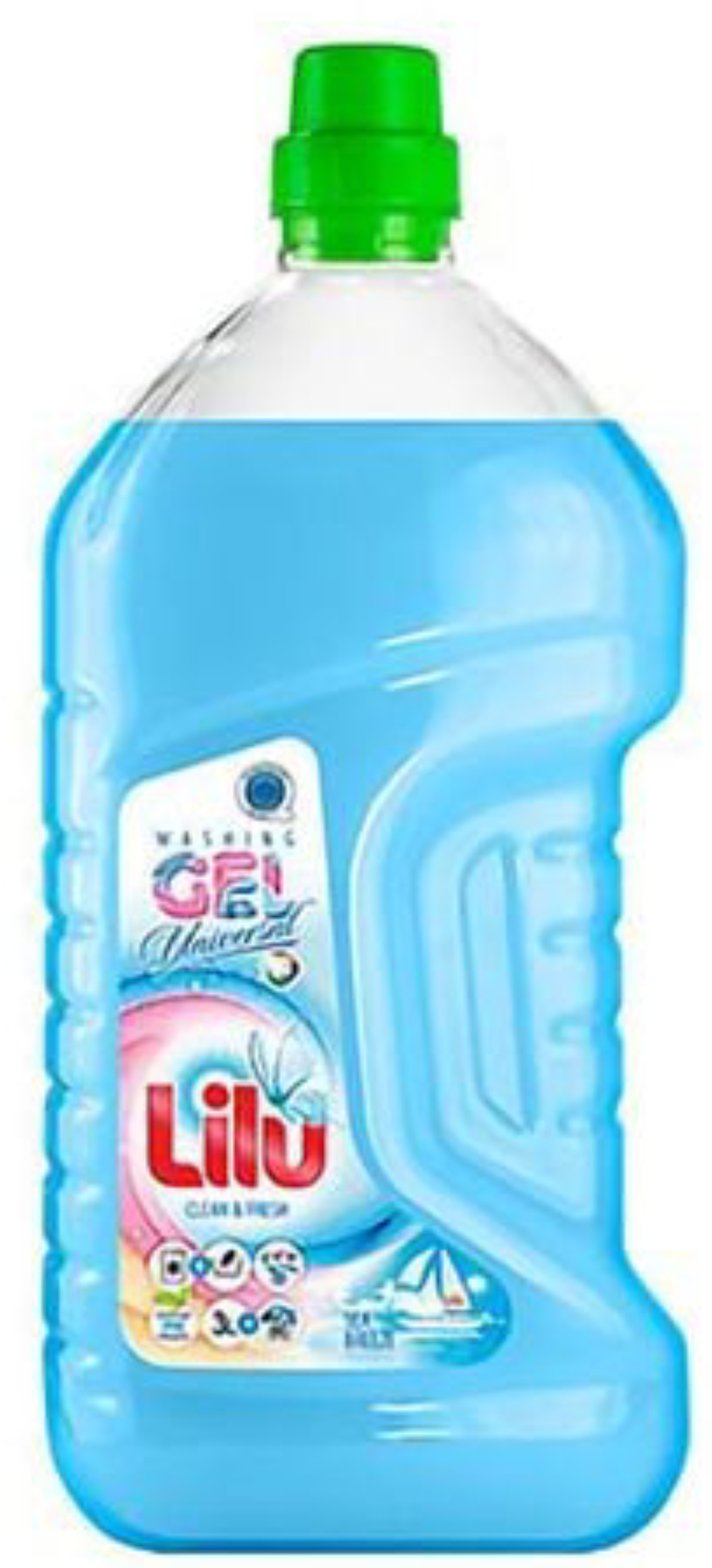 Гель для стирки LILU Sea breeze, 3 л - Фото 1