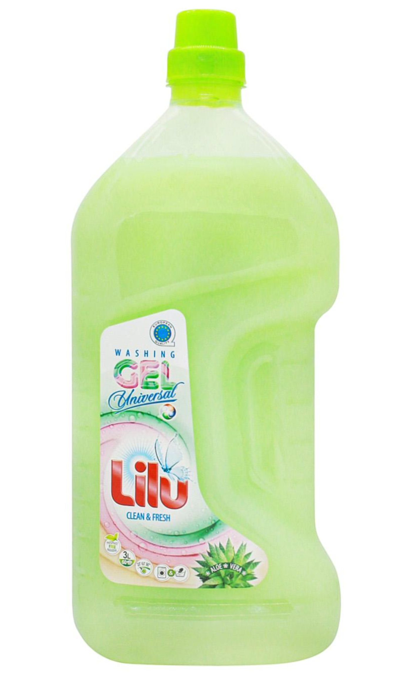 Гель для стирки LILU Алоэ Вера, 3 л - Фото 1