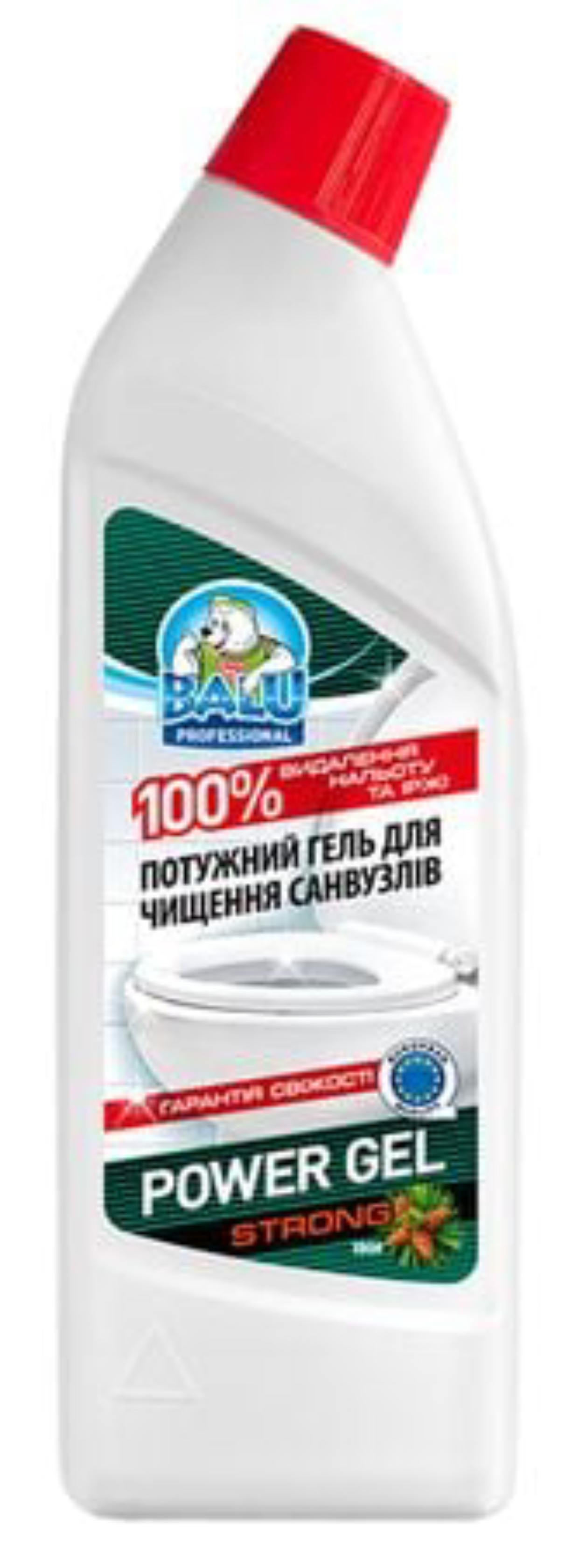 Средство для чистки унитаза BALU Хвоя, 1000 мл - Фото 1