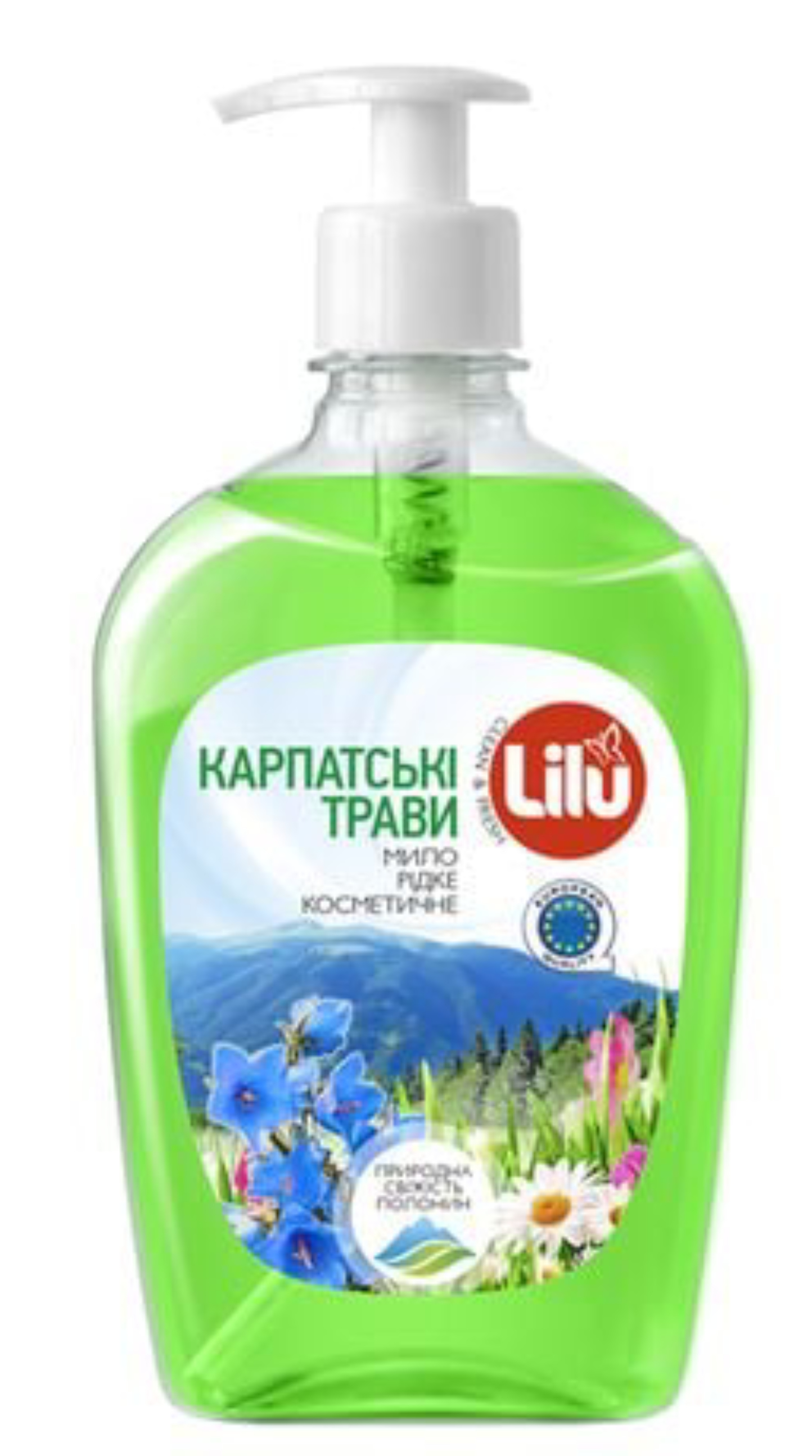 Жидкое мыло для рук LILU Карпатские травы, 500 мл - Фото 1