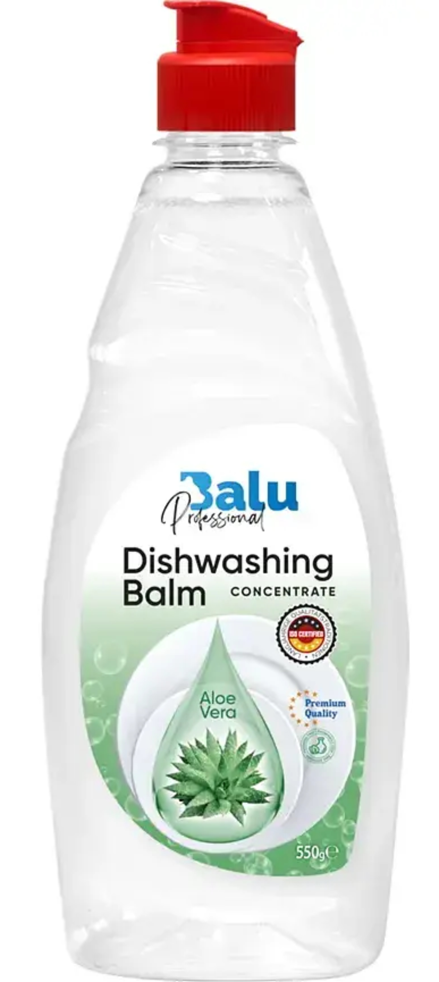 Засіб для ручного миття посуду BALU Алое вера, 540 мл - Фото 1