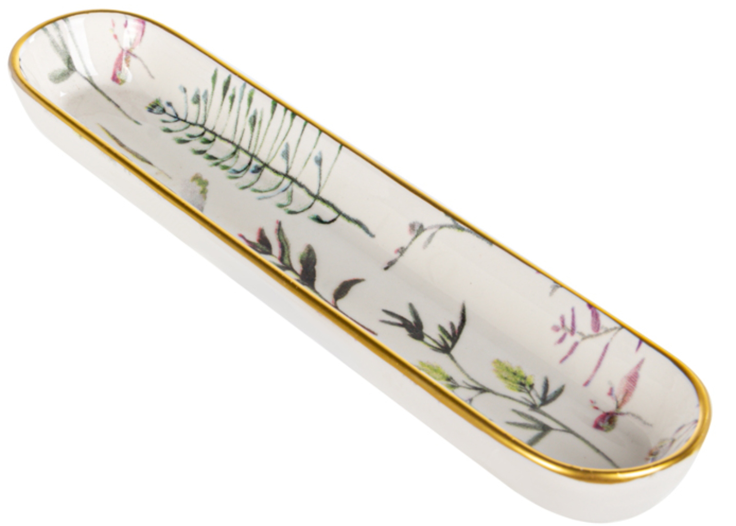 Купити Блюдо Lefard Floral 24,5х5,5 см (769-079) - Фото 1 Блюдо Lefard Floral 24,5х5,5 см (769-079) - Фото 1