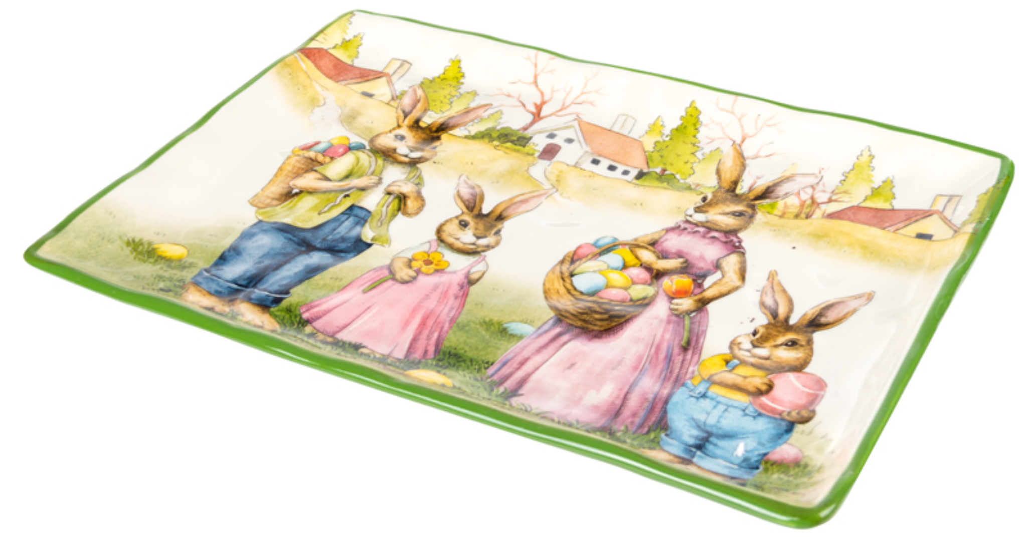 Блюдо Lefard Пасхальный кролик 34 см (948-033) - Фото 1