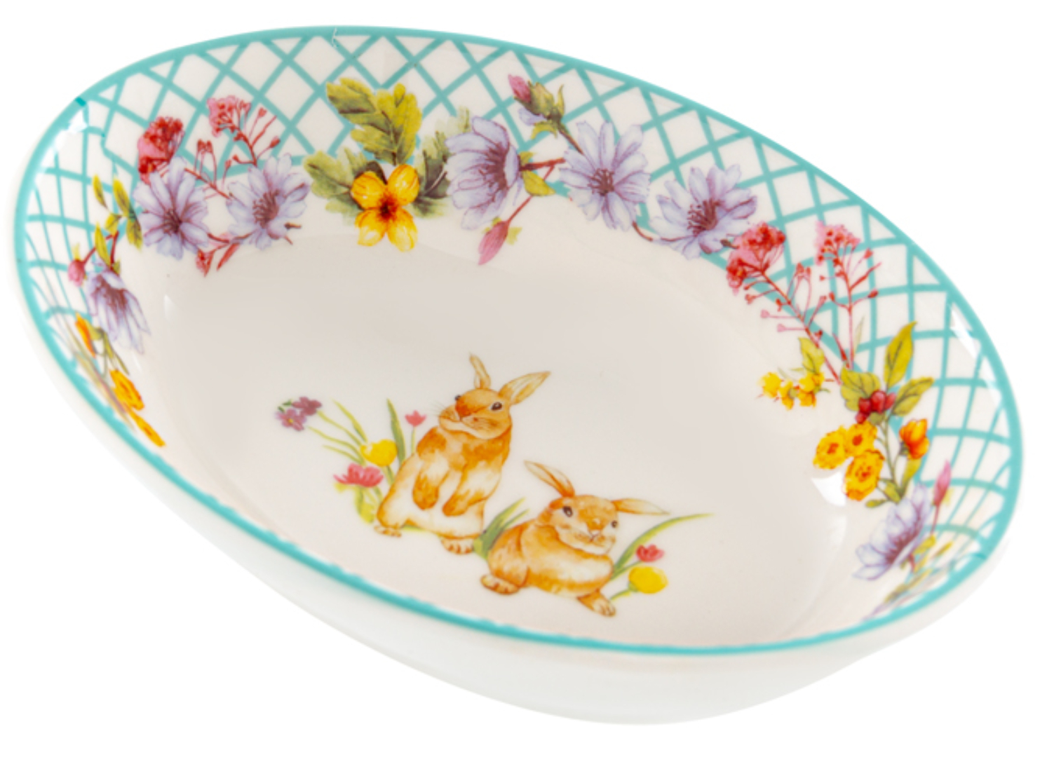 Блюдо Lefard Funny bunny 18х13 см (985-175) - Фото 1