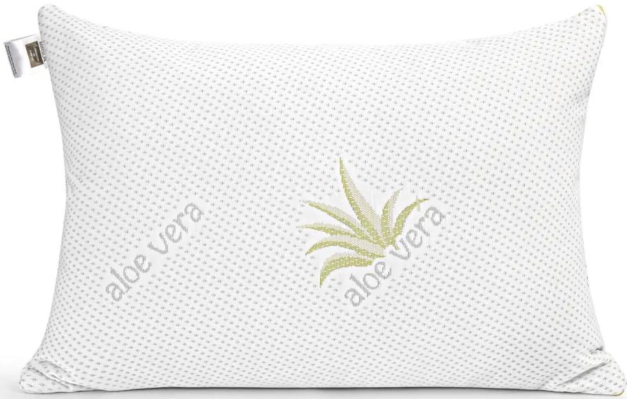 Подушка стандартна MirSon антиалергенна №738 Dorotea з евкаліптом пружна 40х60 см (2200001488571) - Фото 1