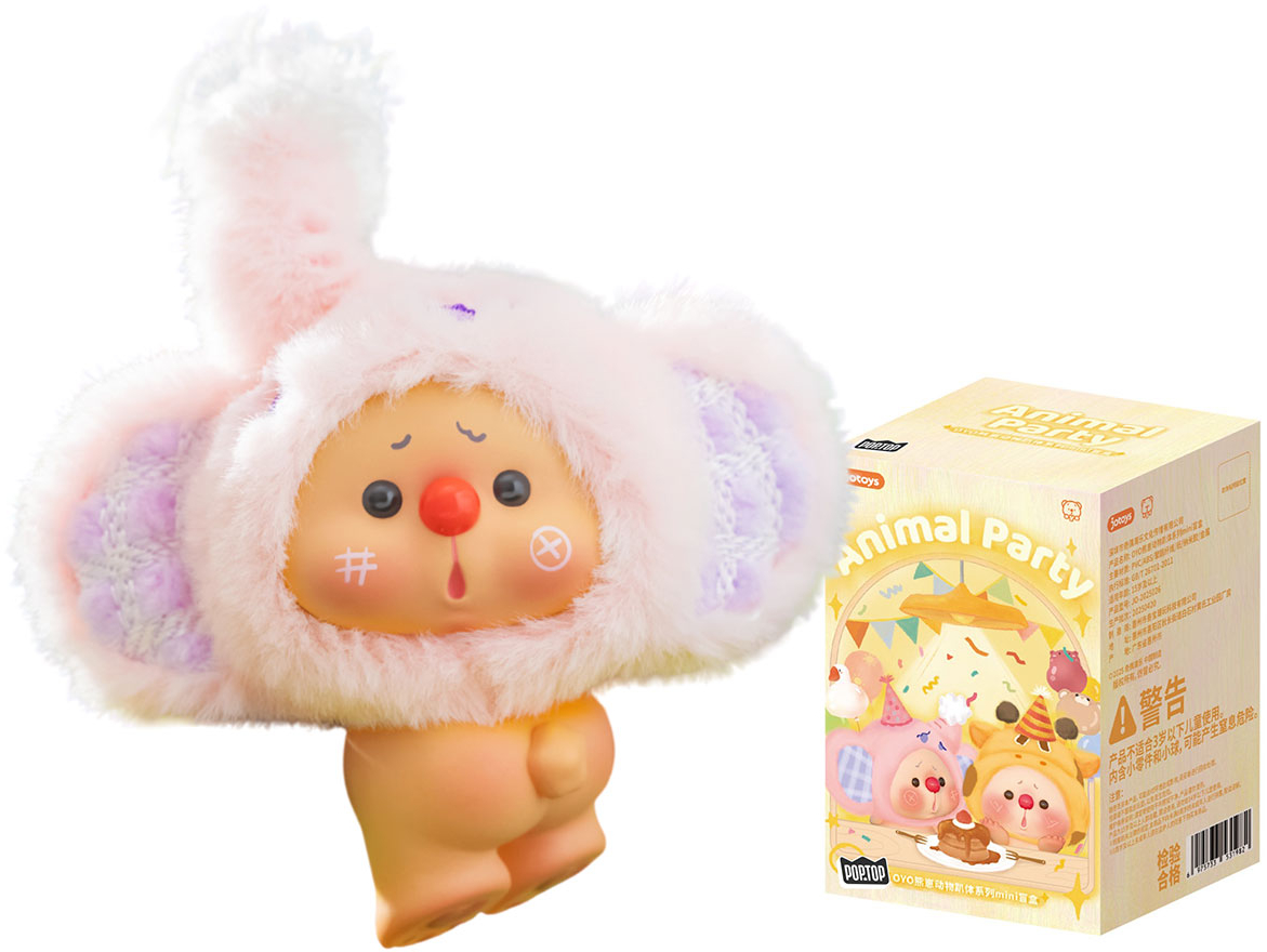Коллекционная фигурка Pop Top JOTOYS серии Oyo - ВЕЧЕРИНКА ЗВЕРУШЕК в ассортименте (JO-2025026) - Фото 1