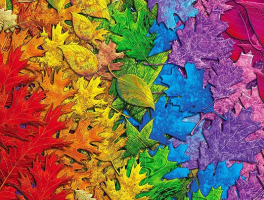 Алмазний живопис Strateg Кольоровий листопад 30х40 см (HEG87071) - Фото 1