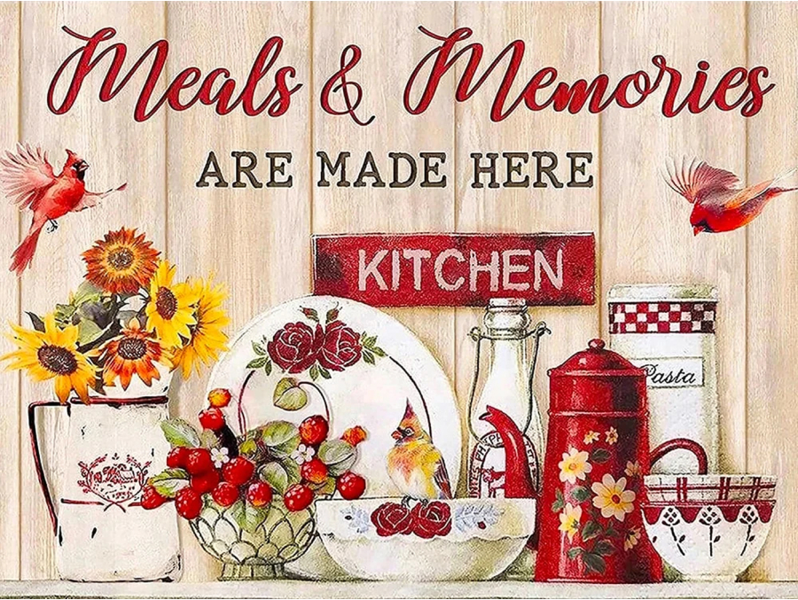 Алмазная живопись Strateg  Кулинарные воспоминания 30х40 см (HEG87080) - Фото 1