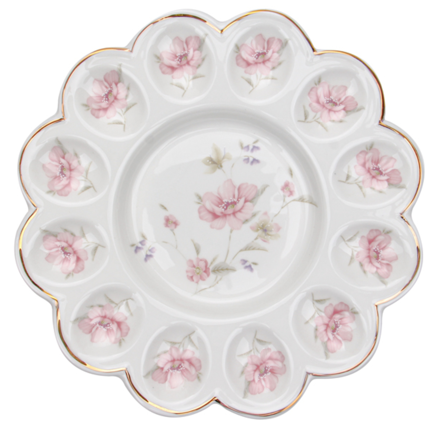 Блюдо Lefard для яиц Лаура 24 см (943-175) - Фото 1