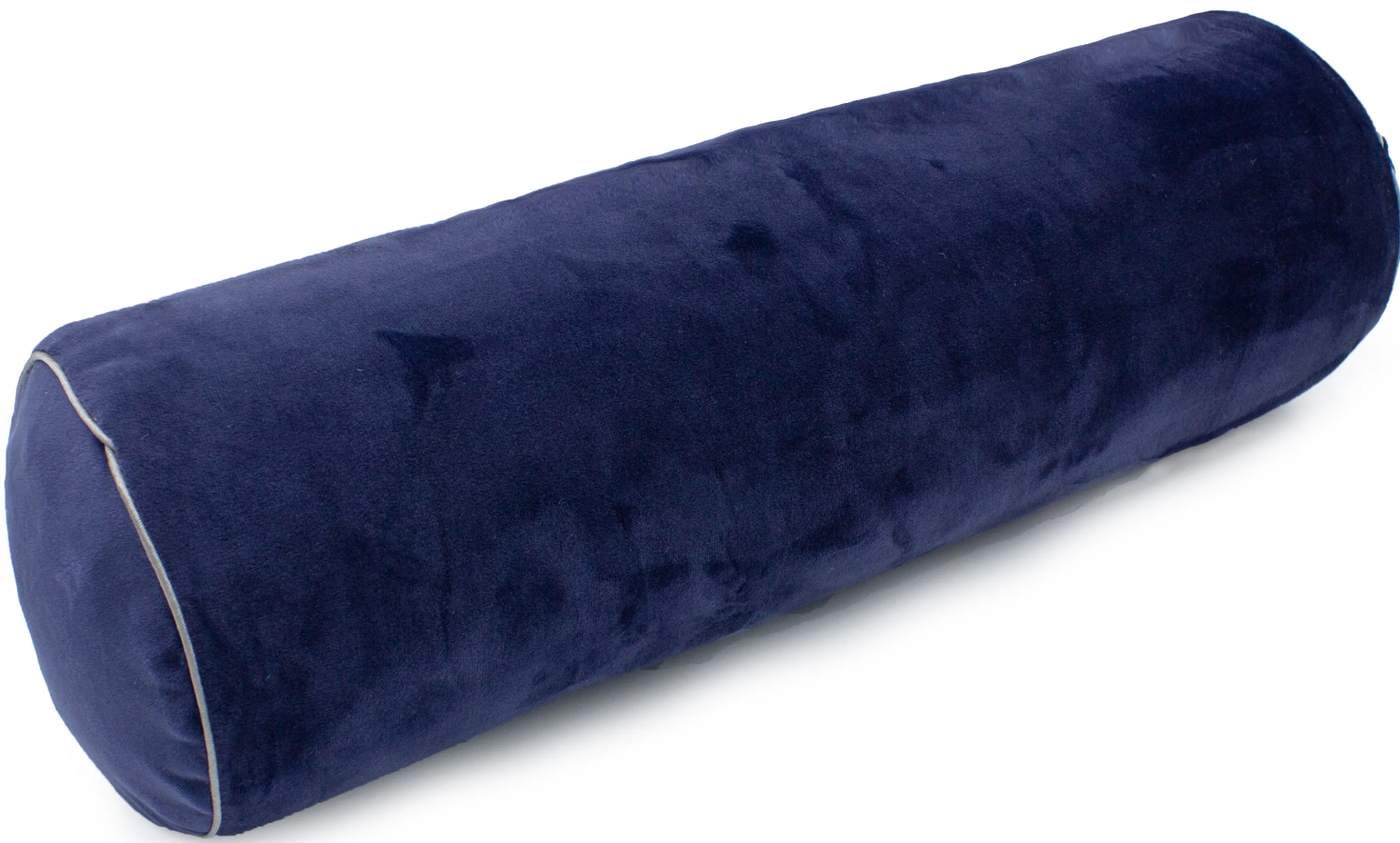 Подушка валик MirSon №8398 Velvet Line 28-0006 Navy blue Tencel 100х20 см (2200006253785) - Фото 1