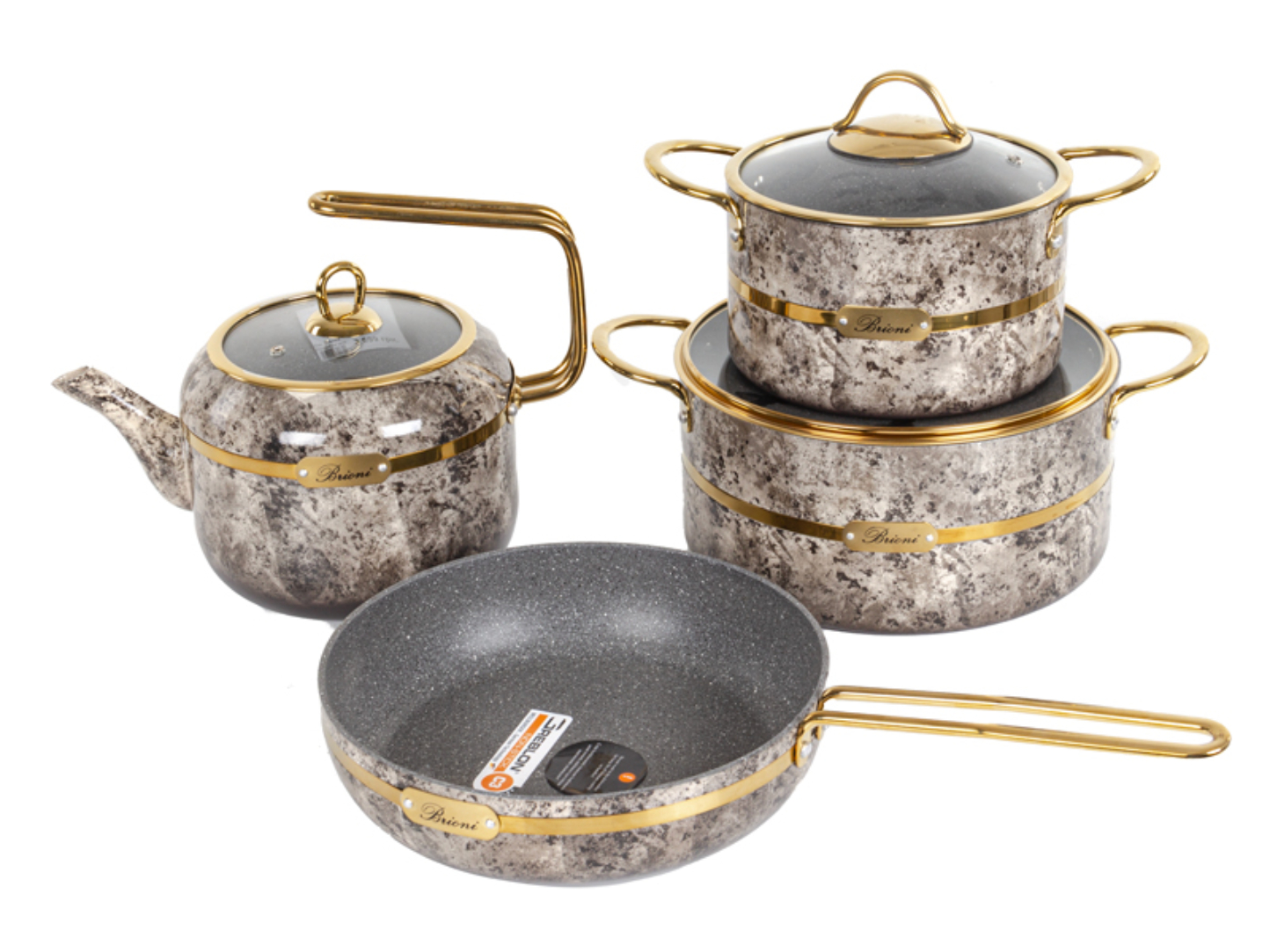 Набор посуды Brioni Selection Cream 4 пр. (764-075) - Фото 1