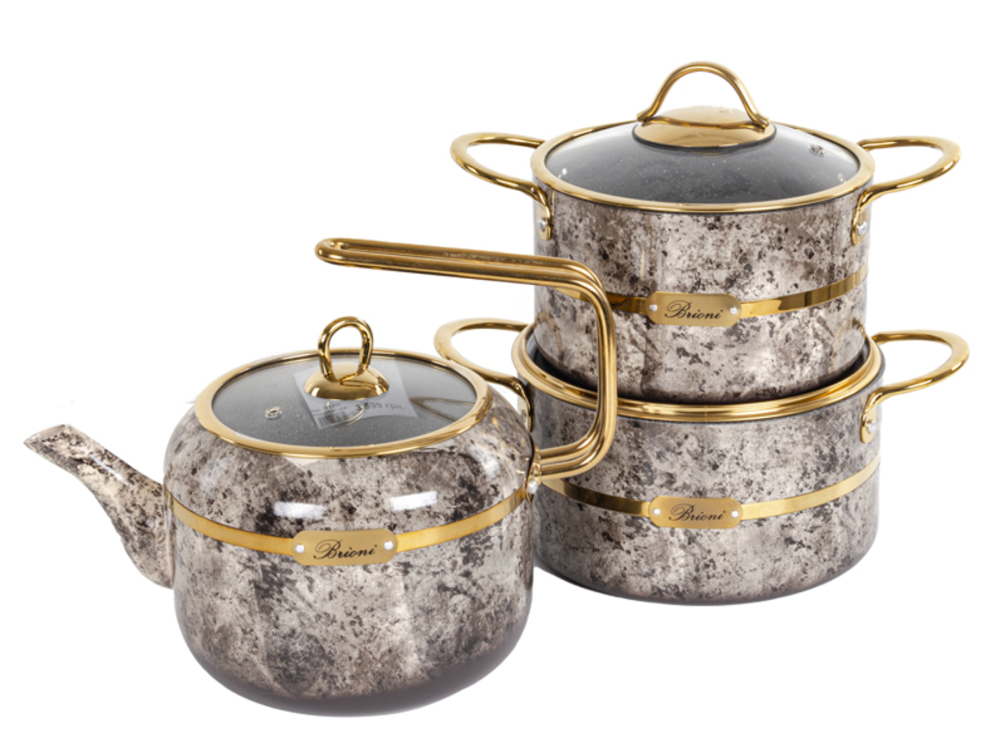 Набор посуды Brioni Selection Cream 3 пр. (764-077) - Фото 1