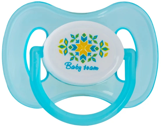 Симетрична пустушка Baby Team 3220_блакитний - Фото 1