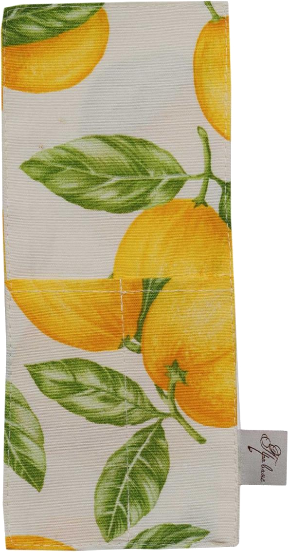 Чохол для столових приборів Прованс Лимончики 24х10 см (043233) - Фото 1