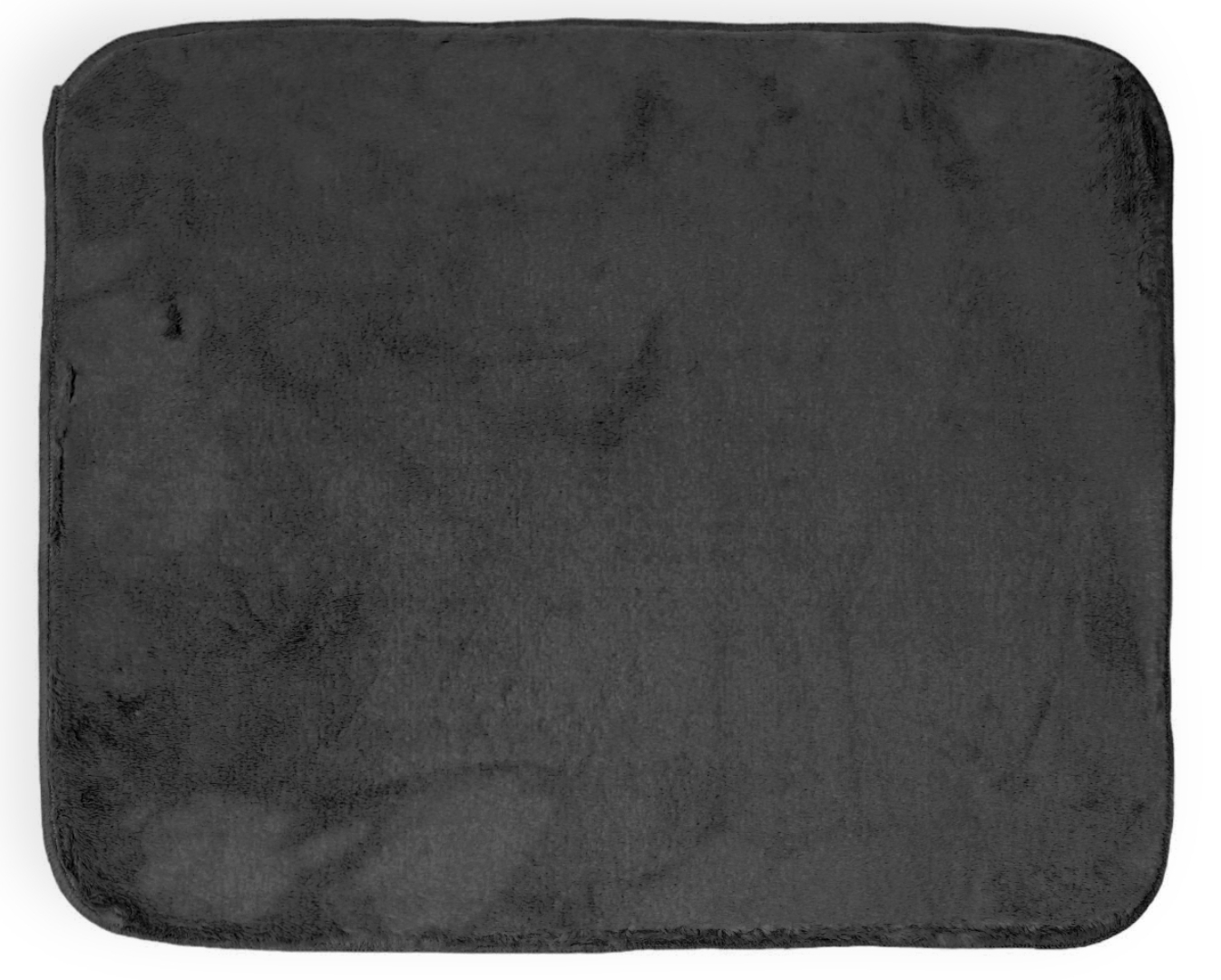 Килимок для підлоги з еко-хутра DarianA Moonbeam 60x90 графітний (1000010343) - Фото 1