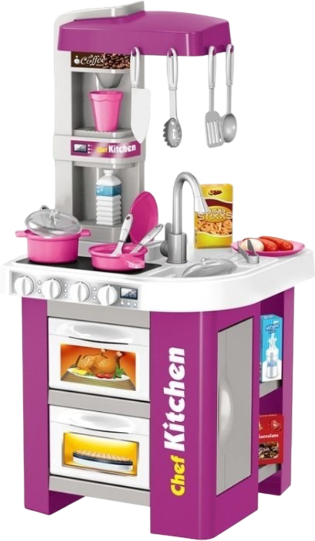 Сюжетно-рольова гра. Кухня Bambi G801 72 см Pink (1171490) - Фото 1