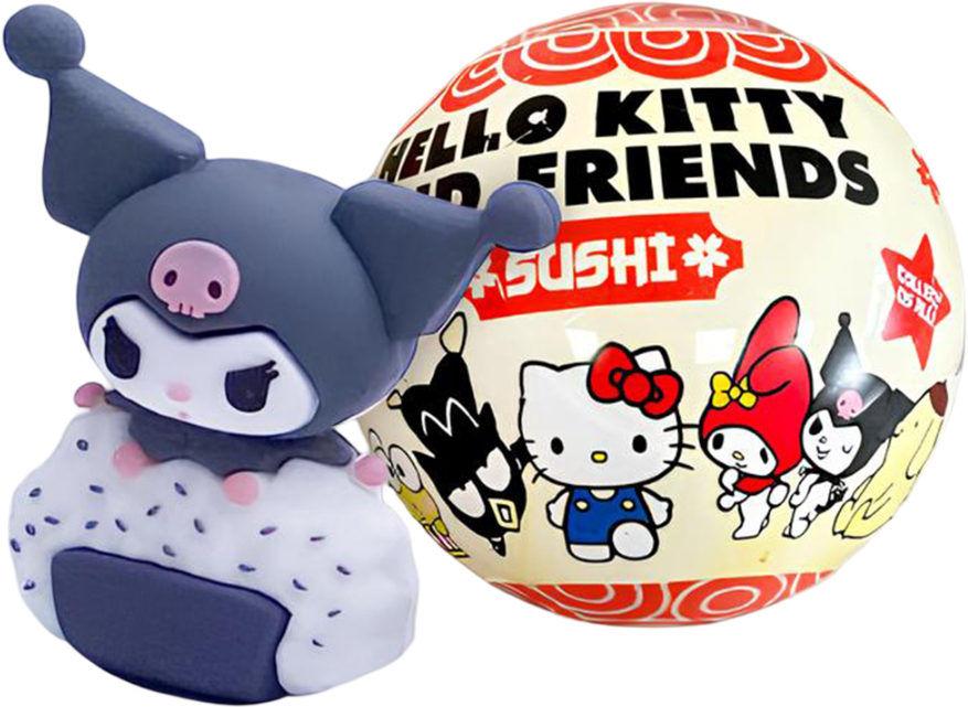 Купити Ігрова фігурка-сюрприз Cool Things Hello Kitty - СУШІ-ПАТІ (в дисп., в асортименті) (HK027) - Фото 1 Ігрова фігурка-сюрприз Cool Things Hello Kitty - СУШІ-ПАТІ (в дисп., в асортименті) (HK027) - Фото 1