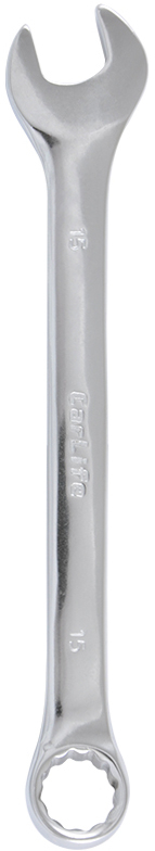 Купить Ключ комбинированный CarLife CR-V 15 мм (WR3015) - Фото 1 Ключ комбинированный CarLife CR-V 15 мм (WR3015) - Фото 1